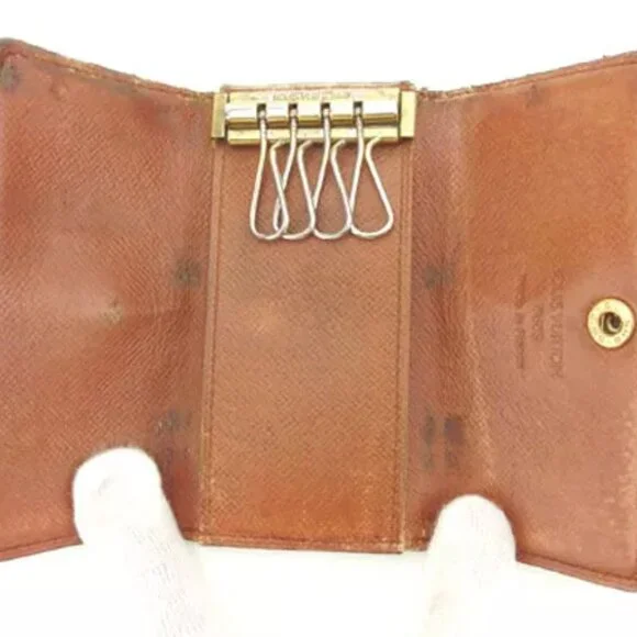 Louis Vuitton Key holder Key case Monogram Brown Woman Authentic Used - Picture 3 of 6